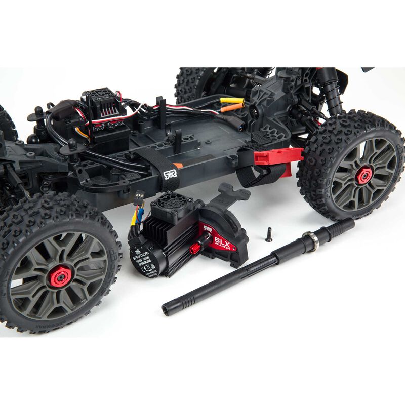 ARRMA 1/8 TYPHON 4X4 V3 3S BLX Brushless Buggy RTR, Red